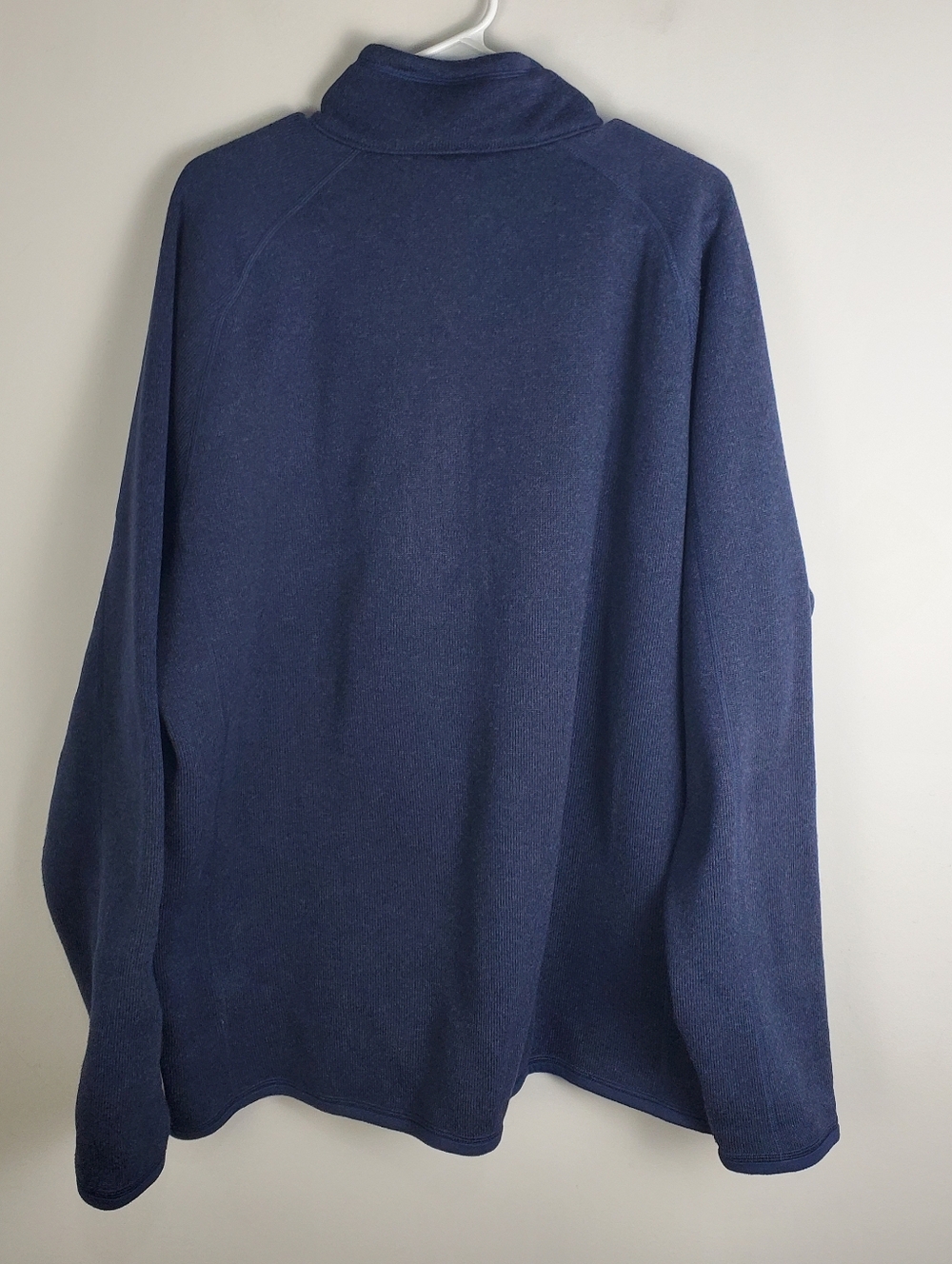 Patagonia Men’s Navy Half-Zip Fleece Pullover Sweater Size XXL - Picture 8 of 15